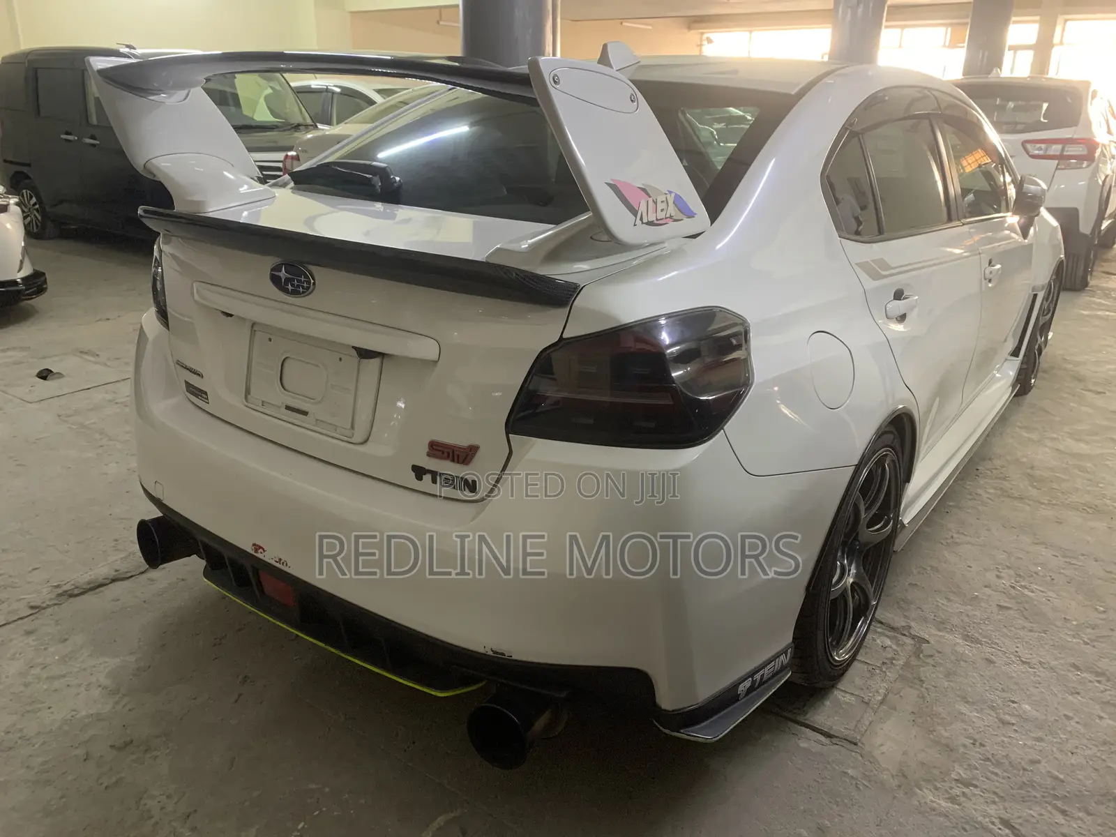 Subaru WRX STI 2018 White