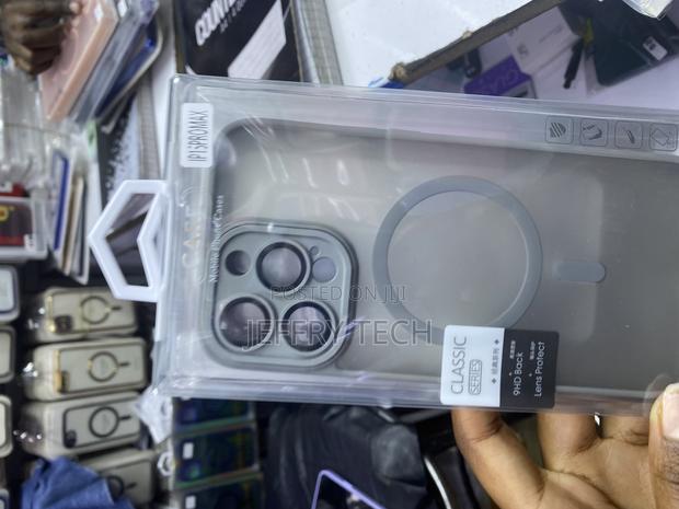 Bupmer Translucent Matte Magnetic for iPhone 15 Pro Max - main view