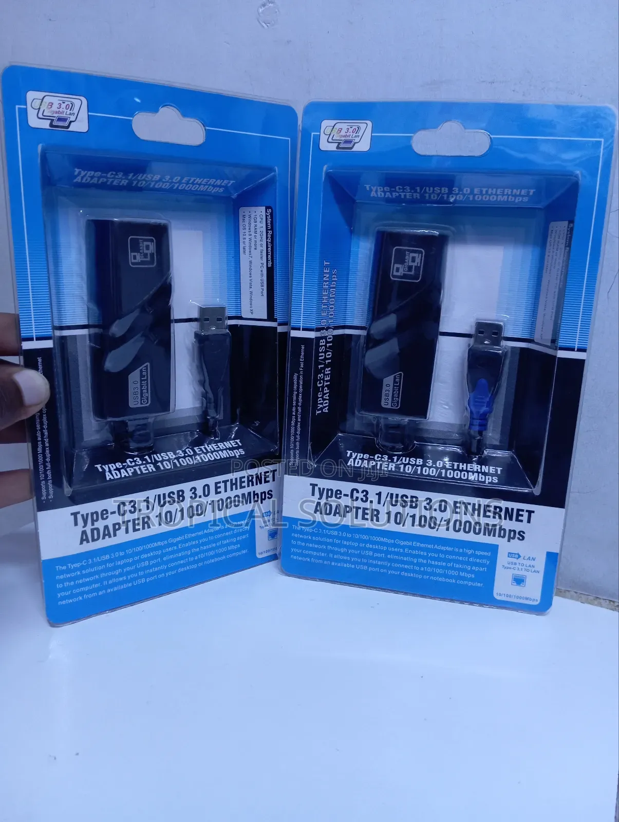 Pluggable Usb to Ethernet 3.0 Ethernet Adapter