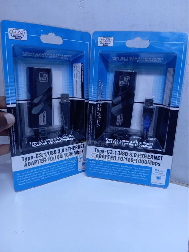 Pluggable Usb to Ethernet 3.0 Ethernet Adapter - thumbnail 3