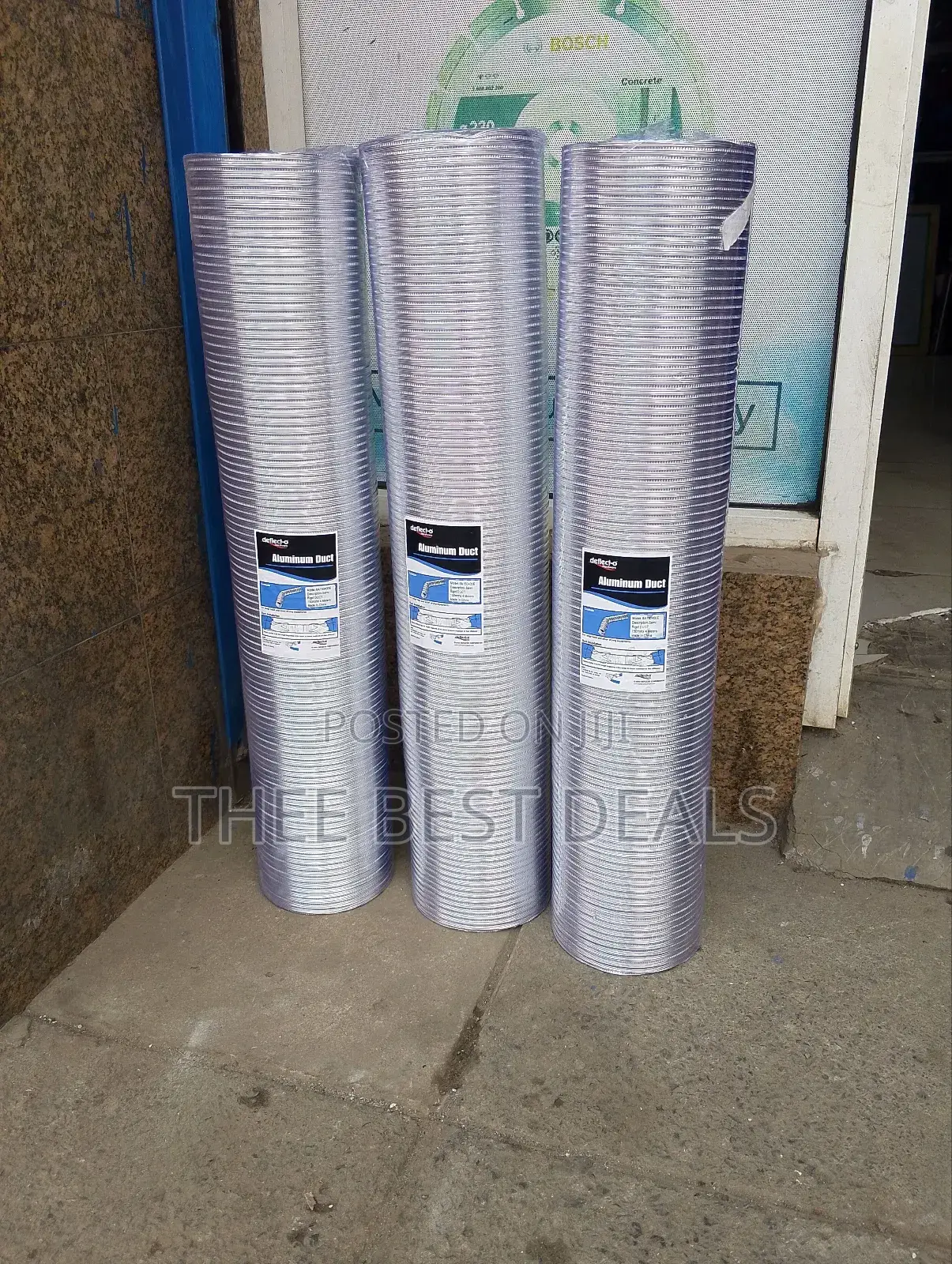 Semi- Rigid Aluminium Duct 6inch