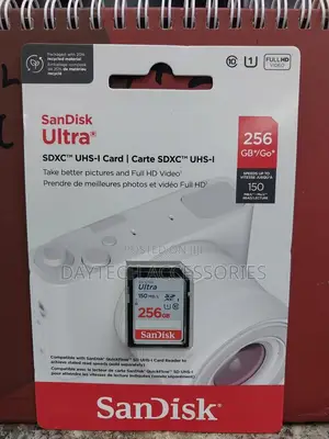 Sandisk 256gb Ultra SDHC Uhs-I Memory Card