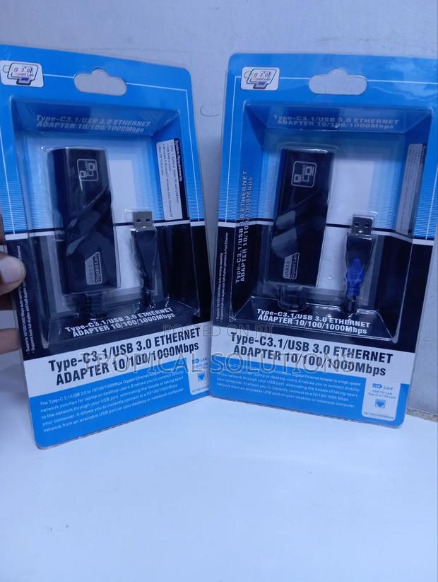 Usb to Ethernet Adapter 3.0 Pluggable Usb to Ethernet Adapter - thumbnail 3