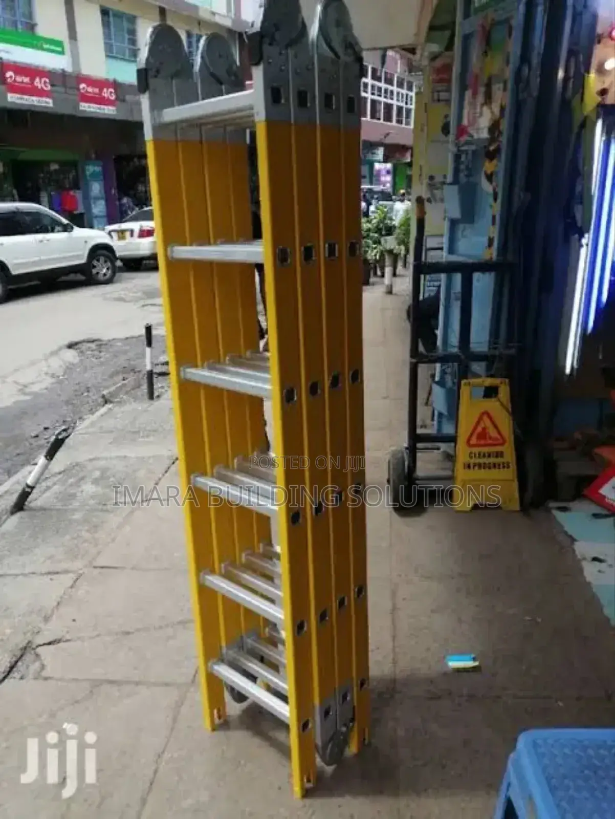 Heavy Duty 2x12 Fibreglass Ladder – Made From Durable Fibreglass