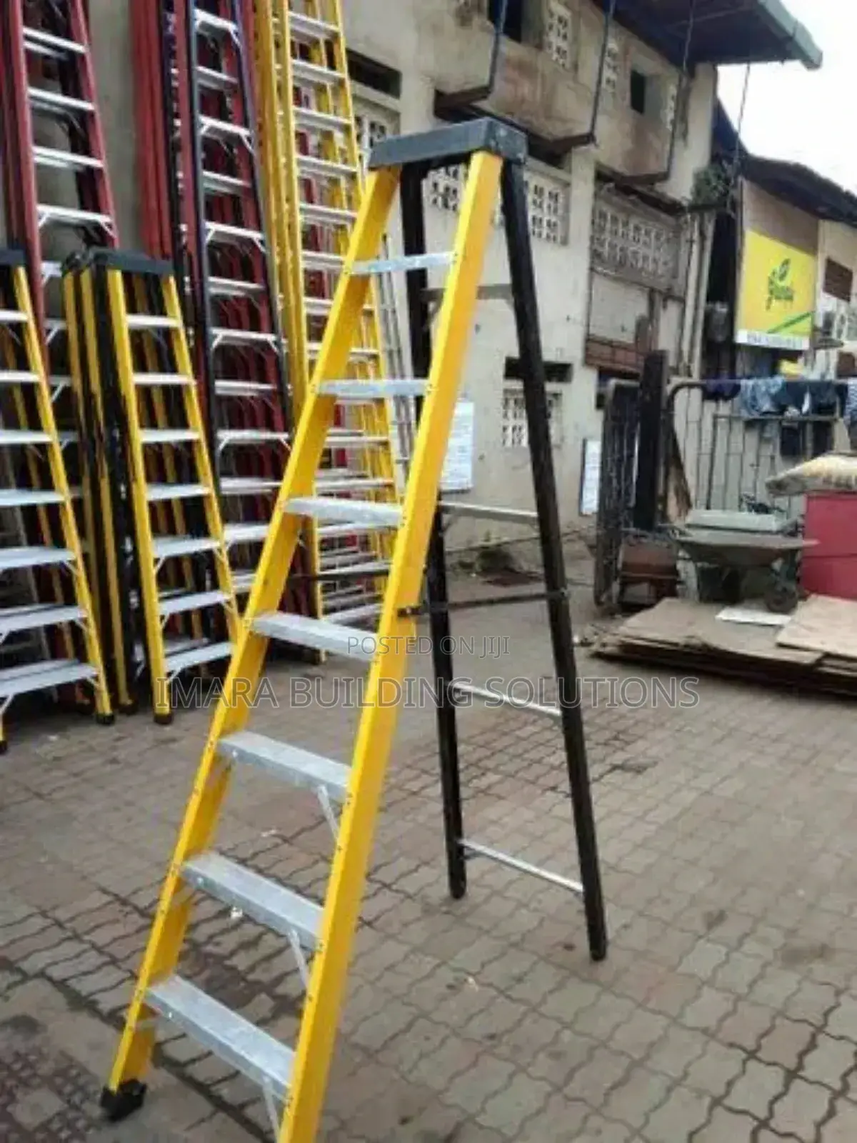 Heavy Duty 2x12 Fibreglass Ladder – Made From Durable Fibreglass