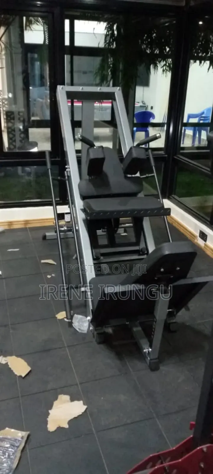 Vertical Hack Squat Legpress Machine