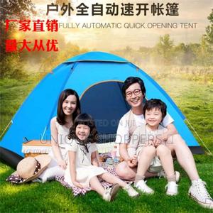 Foldable Camping Tent Cm 3-4 People Moisture-Proof Mat - thumbnail 2