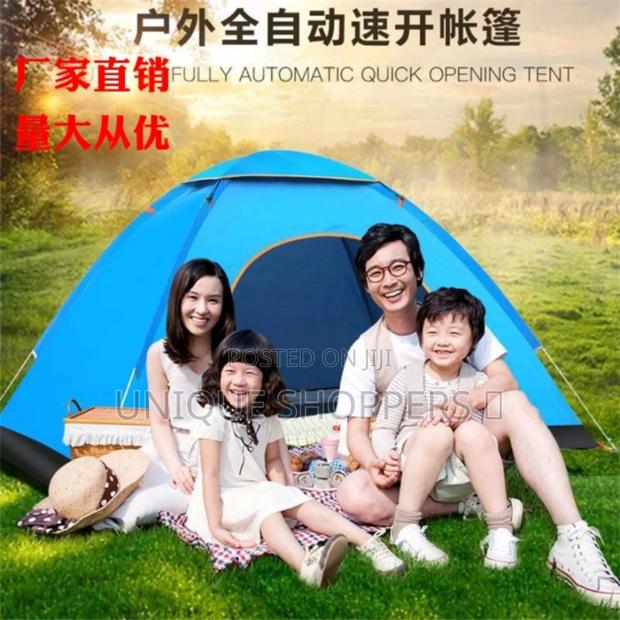 Foldable Camping Tent Cm 3-4 People Moisture-Proof Mat - main view