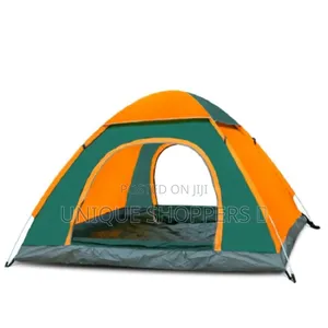 Foldable Camping Tent Cm 3-4 People Moisture-Proof Mat