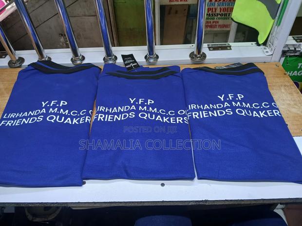 Royal Blue Collar Black Branded Polo - thumbnail 2