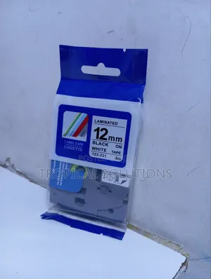 Label Tape 12mm for Brother P-Touch 110