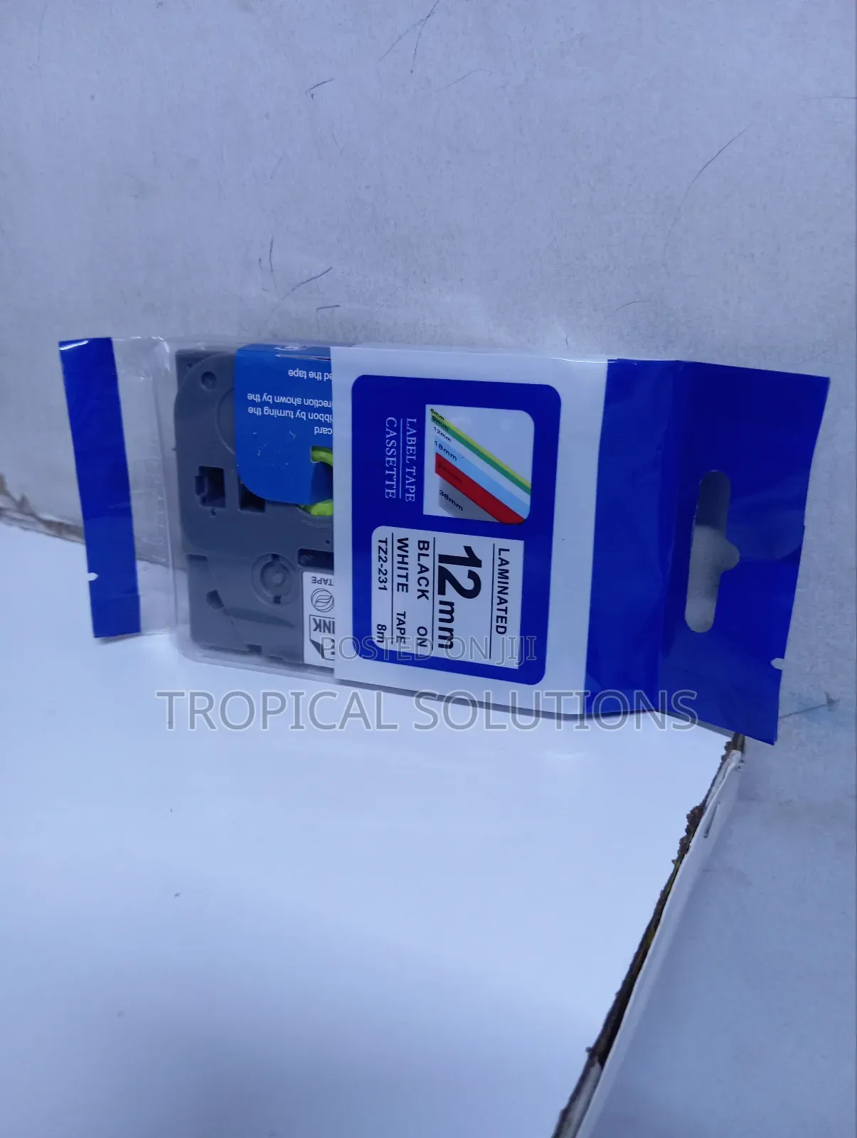 Label Tape 12mm for Brother P-Touch 110