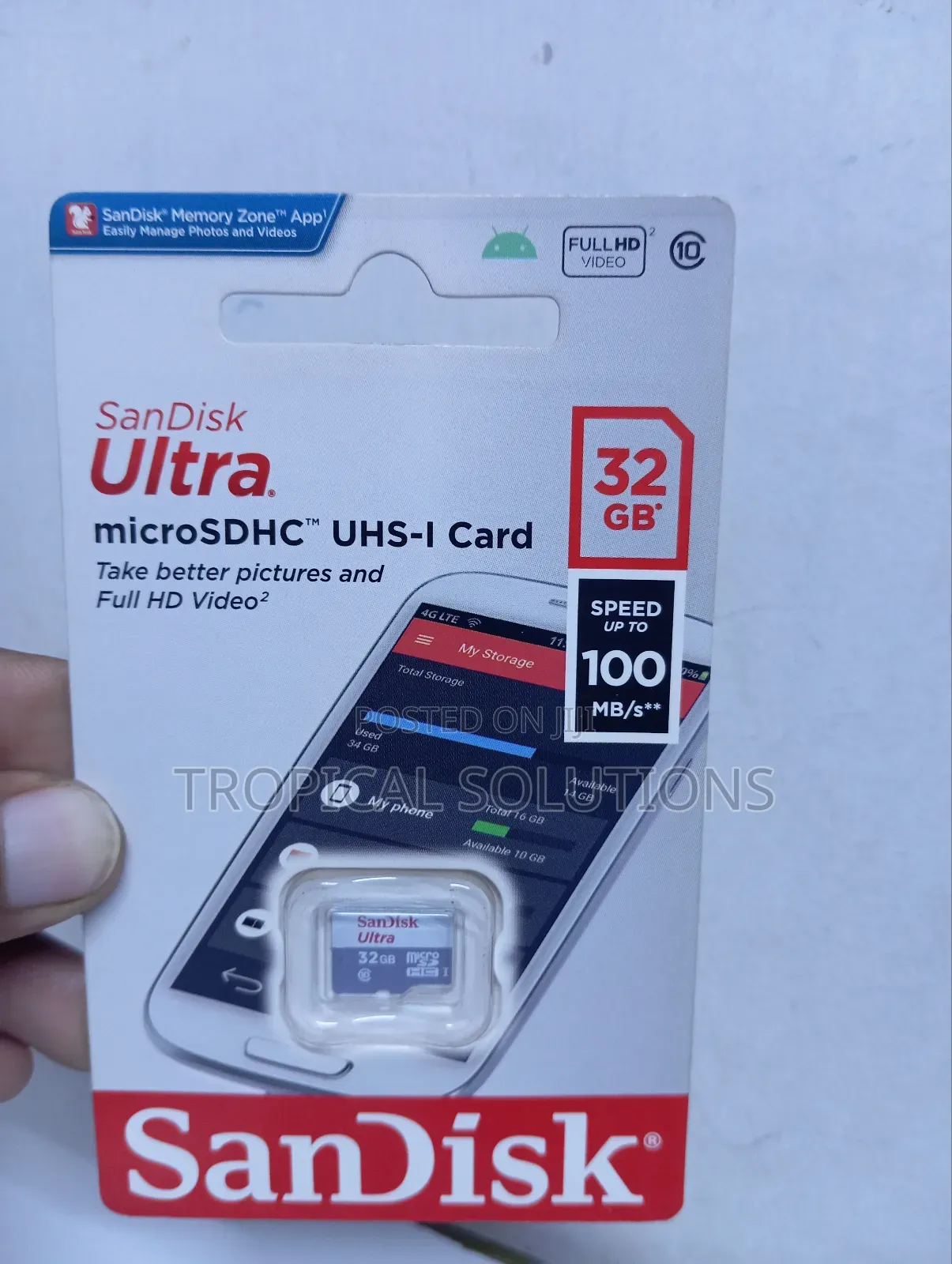 Sandisk Ultra Microsdhc Card 32gb