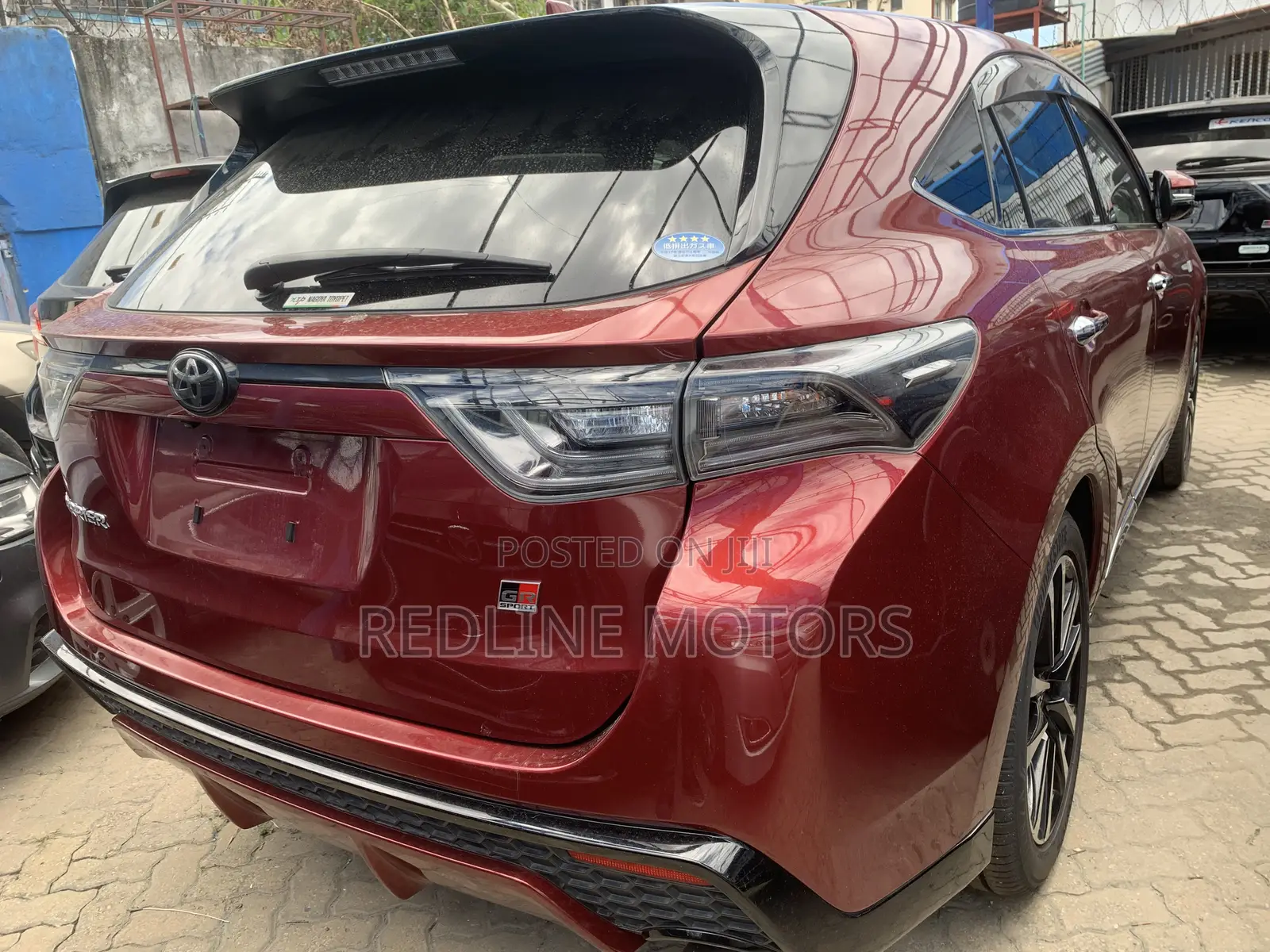 Toyota Harrier 2.0 Turbo 4WD 2018 Burgundy