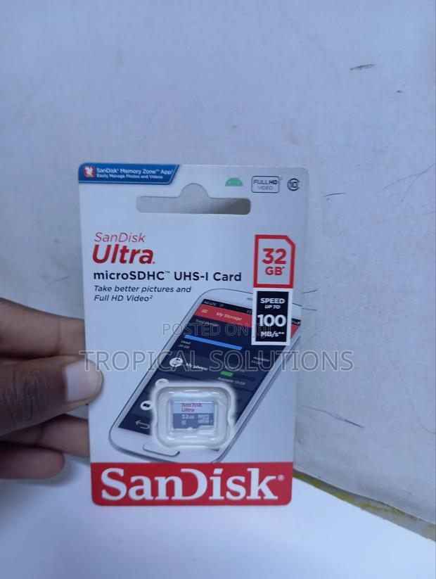 32gb Sandisk Ultra Microsdhc Card 100mbps 32gb - main view