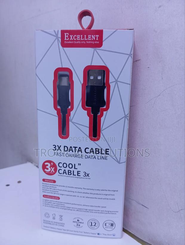 Usb to Type C 3x Data Cable - thumbnail 2