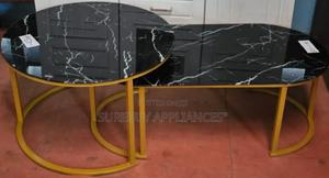*Glass Top Nesting Coffee Table Set(2pcs) - thumbnail 2