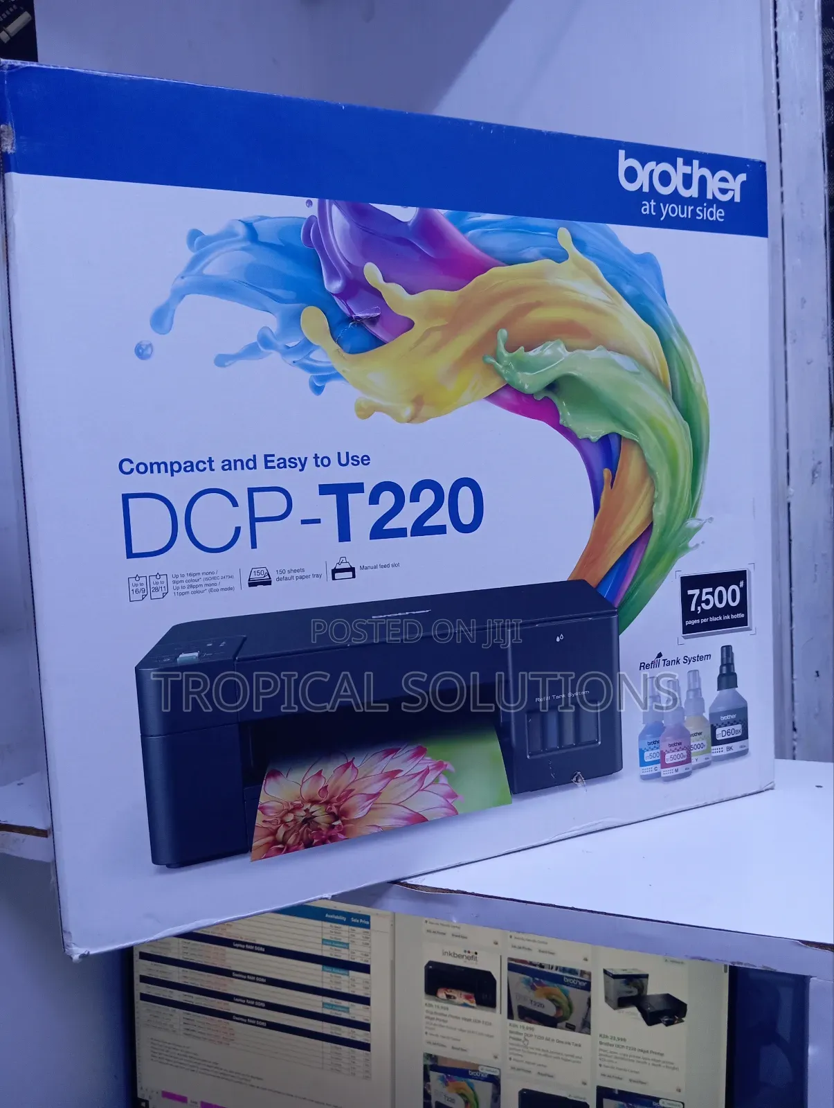 DCP-T220 Brother Printer Inkjet Printer All in One