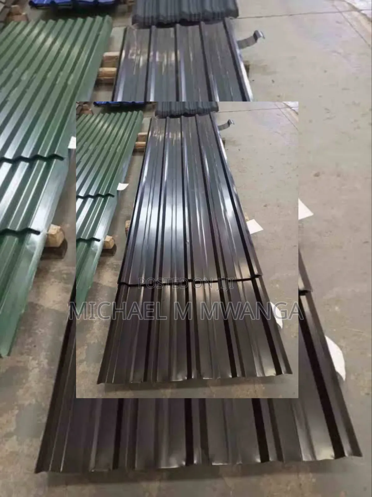 Galvanized Box Profile Sheet