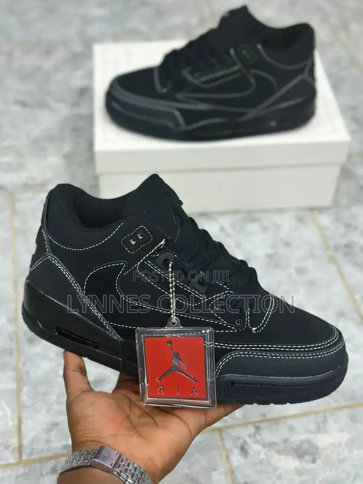 Jordan 3 " Traviss Scott , Traviss Scott Black Sizes 38-45