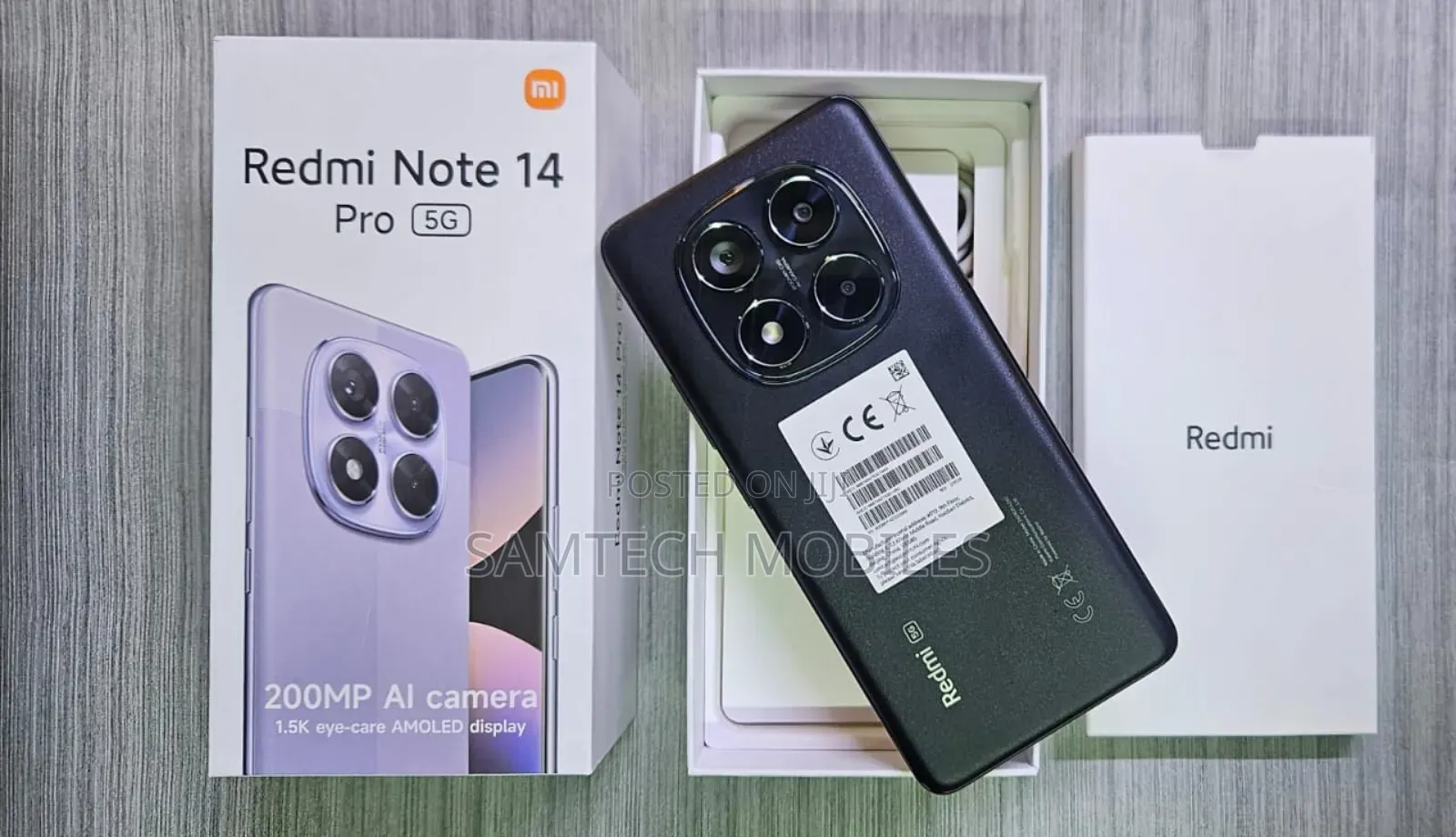 Xiaomi Redmi Note 14 Pro 256 GB Black