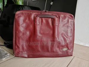 Bugatti Leather Brown Antique Vintage Laptop Briefcase Document Bag