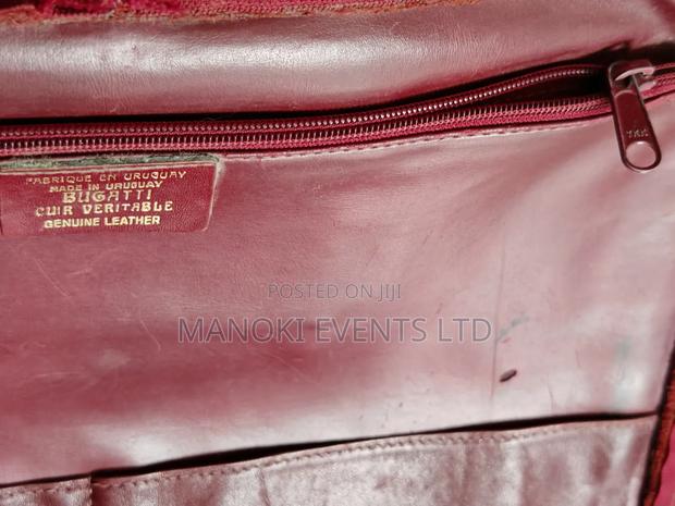 Bugatti Leather Brown Antique Vintage Laptop Briefcase Document Bag - thumbnail 7