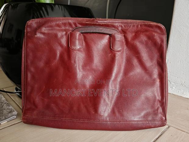 Bugatti Leather Brown Antique Vintage Laptop Briefcase Document Bag - thumbnail 9