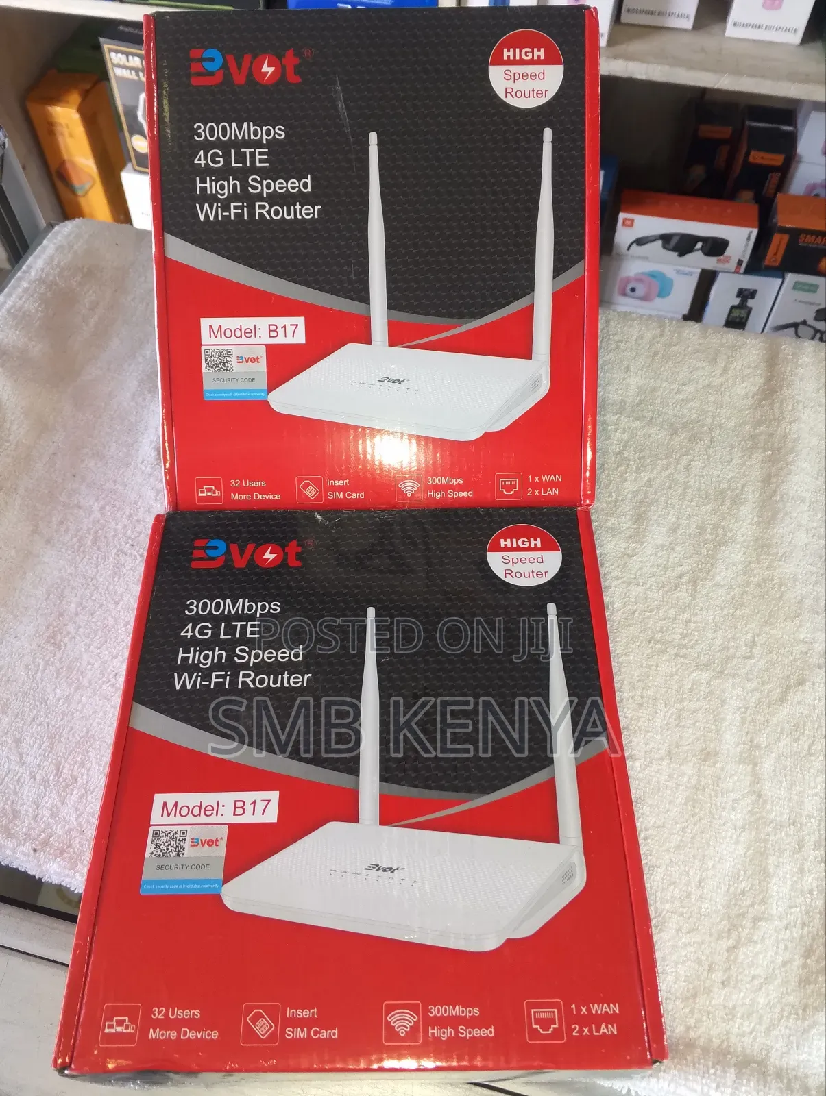 Bvot B17 4g Lte Simcard Router 300mbps