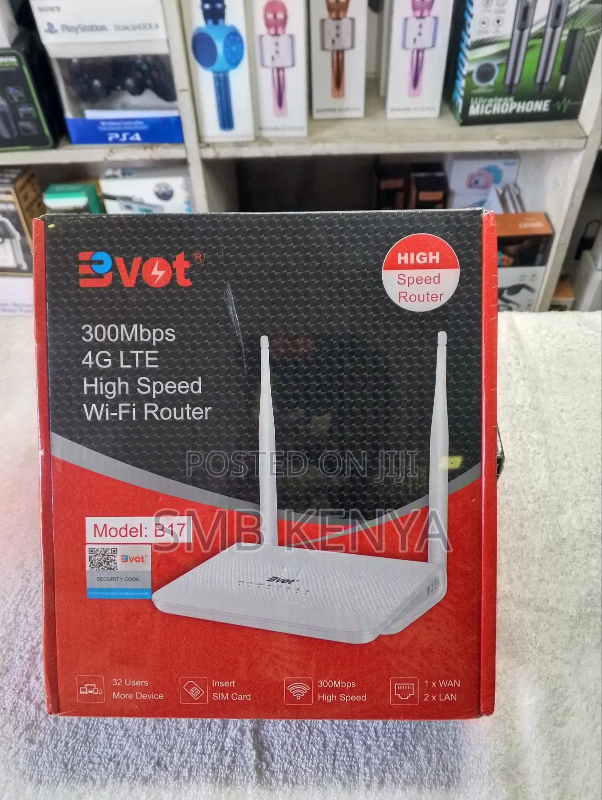 Bvot B17 4g Lte Simcard Router 300mbps