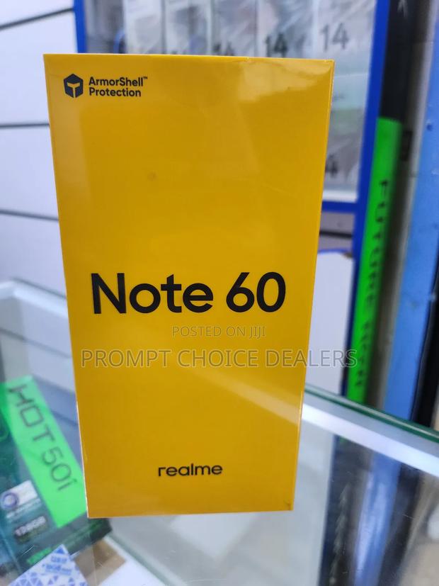 New Realme Note 60 128 GB Black - thumbnail 3