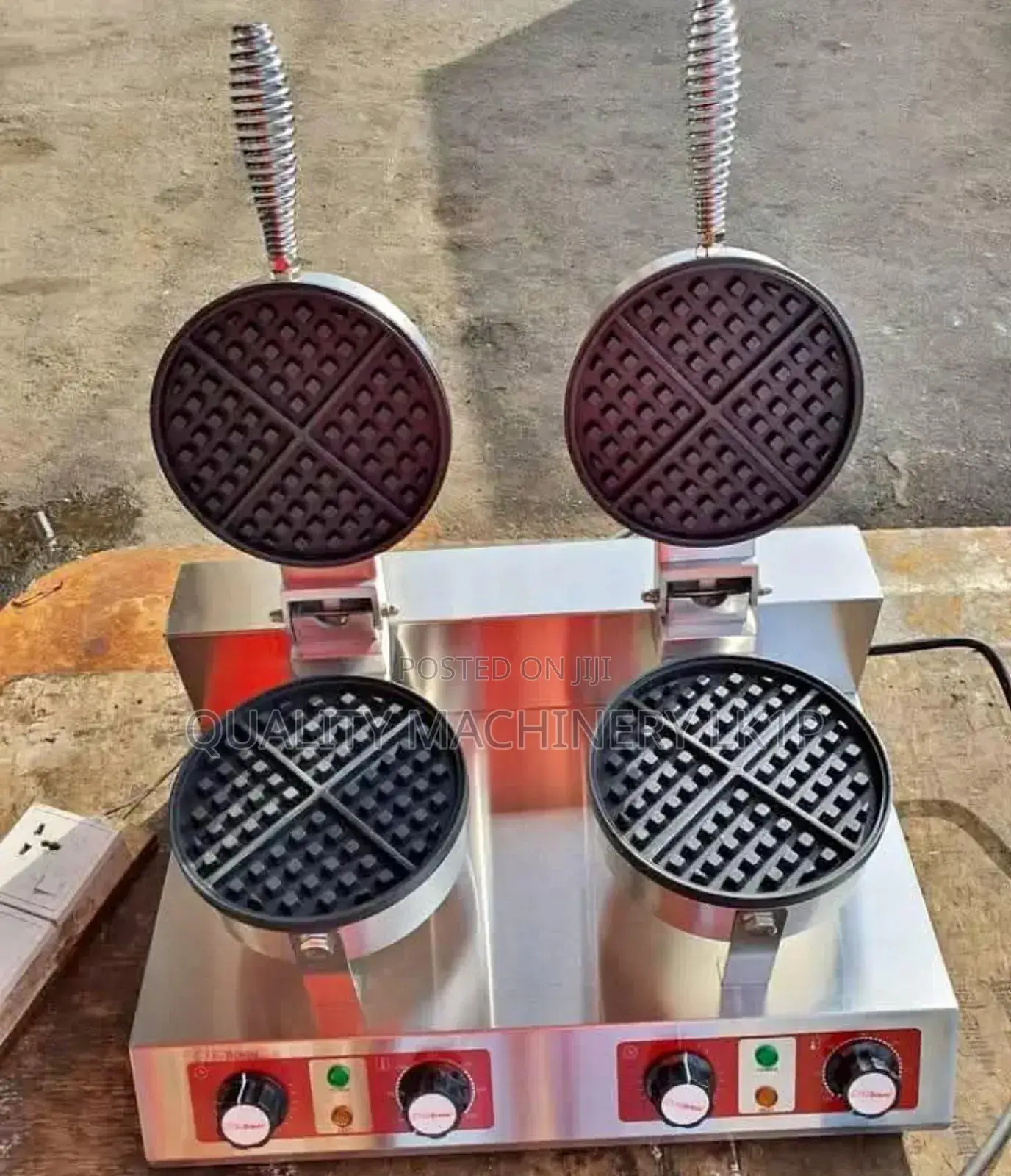 Double Waffle Baker