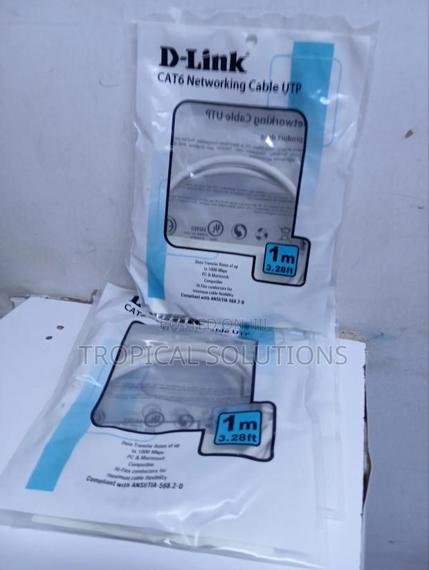 1m D-Link Cat6 Patch Cord 1m Rj45 - thumbnail 2