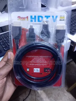 HDTV 3 in 1 Cable High Speed HDTV Cable