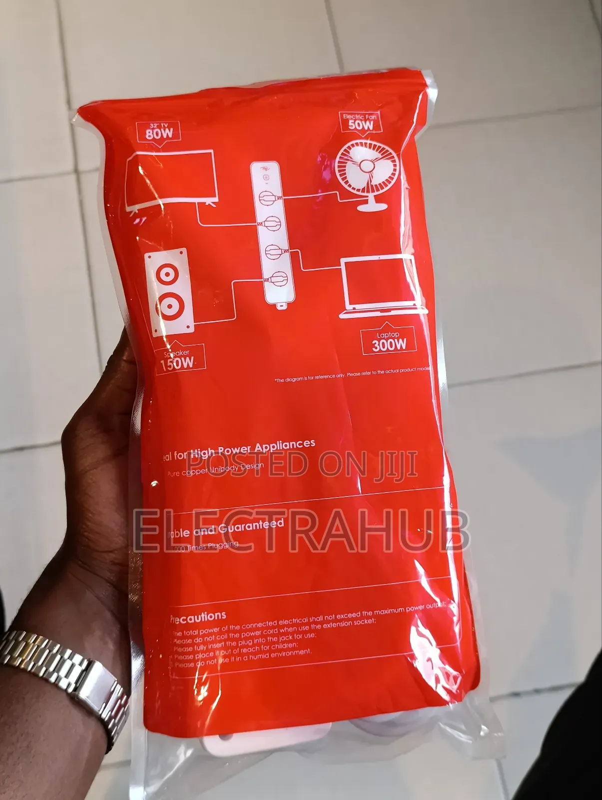 Itel 4 Way Extension 250v 10a 2500w Max 3m Extension