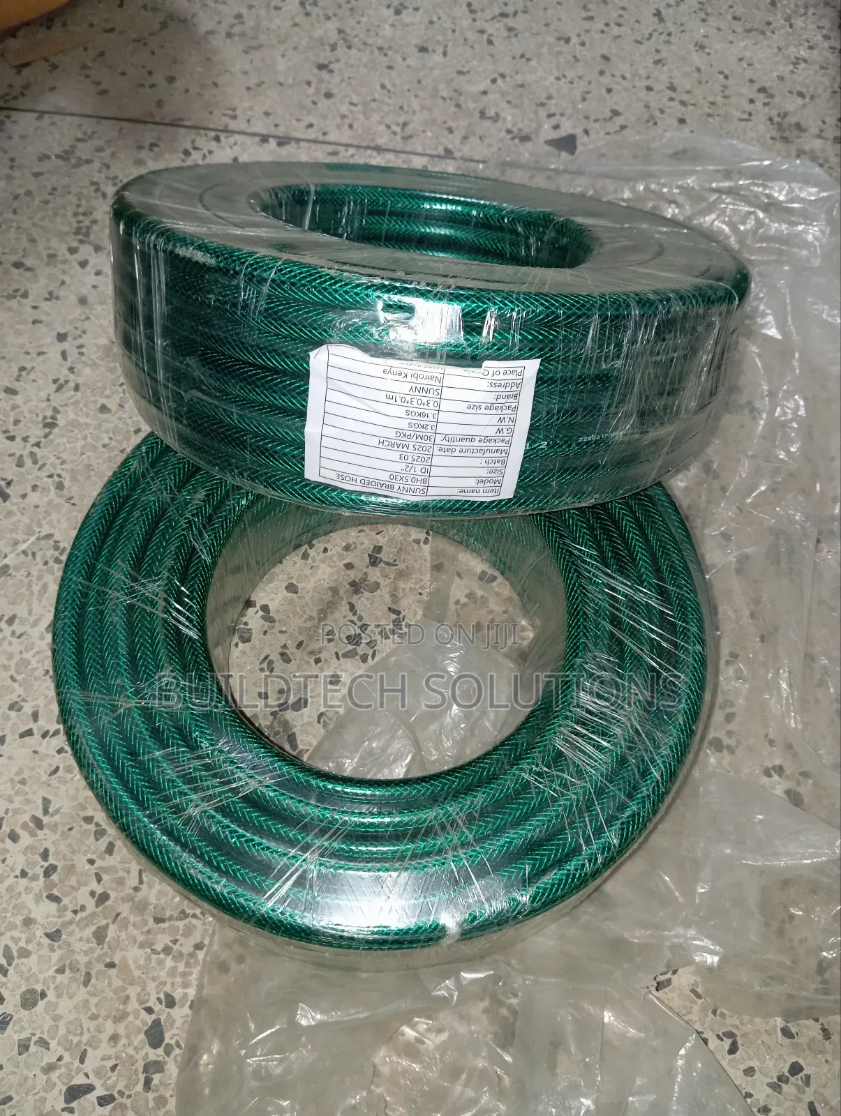 1/2" Braided Hose Pipe 30 MTRS