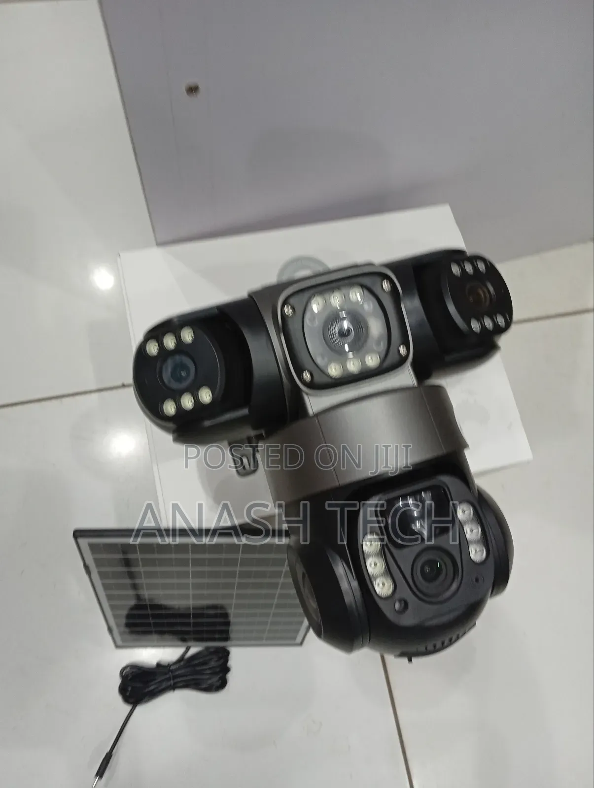 Unbeatable Solar Wifi Colored Night Vision V380 Tripple Lens
