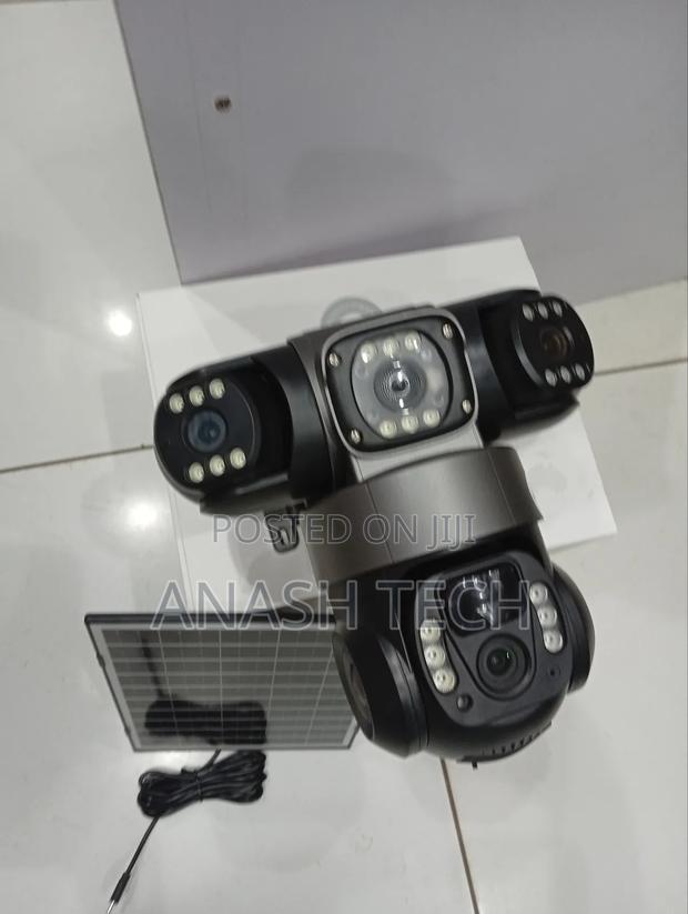Unbeatable Solar Wifi Colored Night Vision V380 Tripple Lens