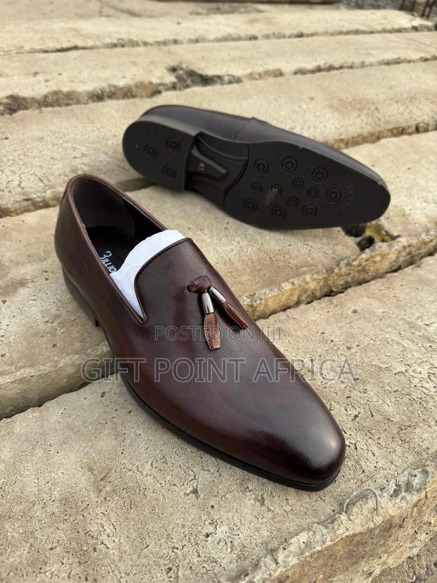 Leather Billionaire Officials Shoes - main view