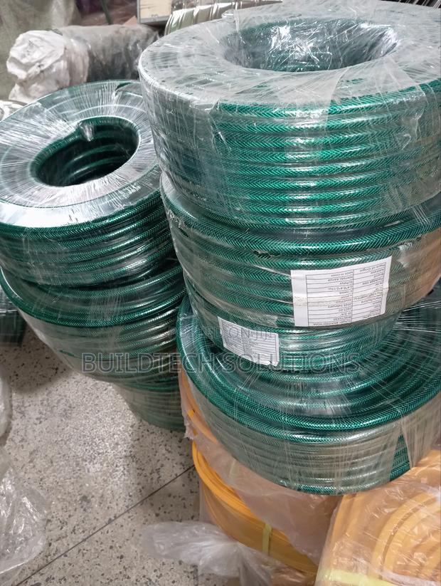 Green Braided Hose Pipe/ Flex Braid 1" 30 MTRS - thumbnail 2
