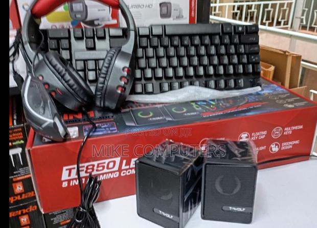 Gaming Keyboard and Mouse,Headset,Mousepad,5 In1 - main view