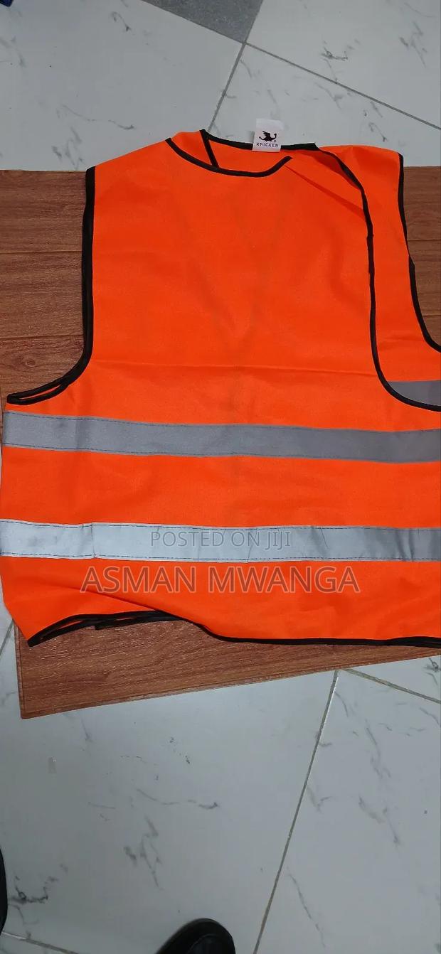 Reflective Jacket Orange Xl Heavy Duty - thumbnail 2