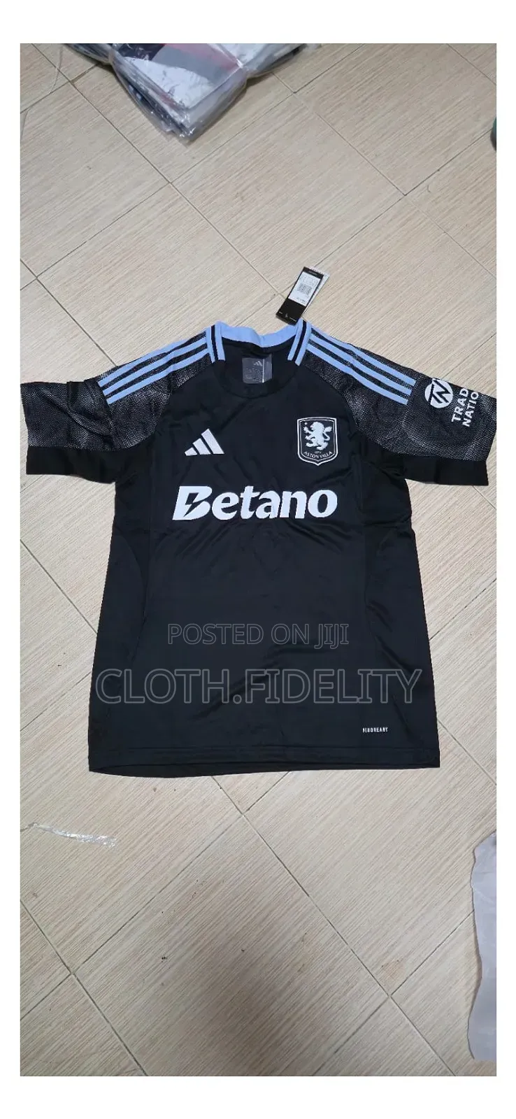 Aston Villa Away Jersey 25/26.