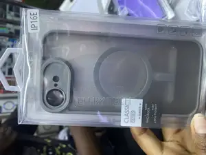 Jabiytu Translucent Magnetic Matte Phone Case for iPhone 16e