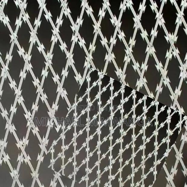 Military Camp Welded Razor Wire 30m