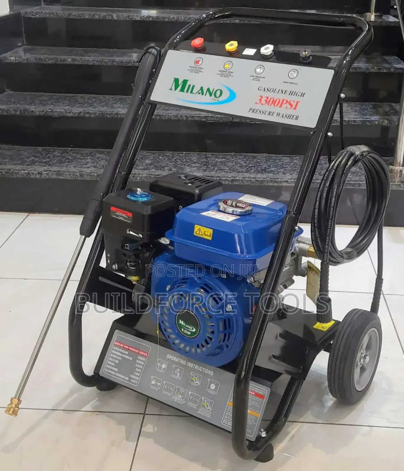 Astra Milano 3000 Psi High Pressure Car Wash Machine