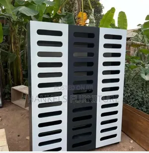 Black and White Shoe Rack