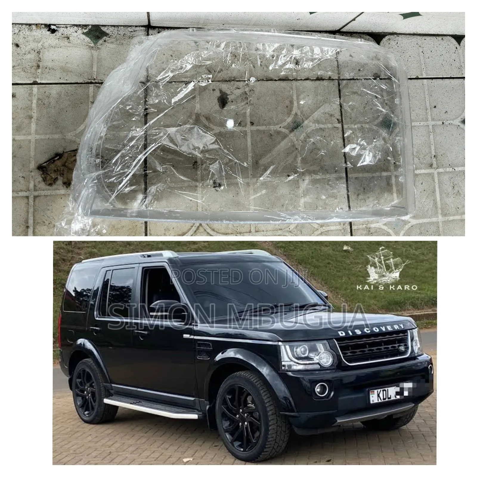 Land Rover Discovery 4 Headlight Lens