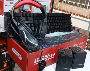 Twolf Keyboard Gaming Set in 5 1 With RGB
