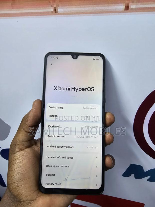 Xiaomi Redmi A3 Pro 128 GB Black - thumbnail 3